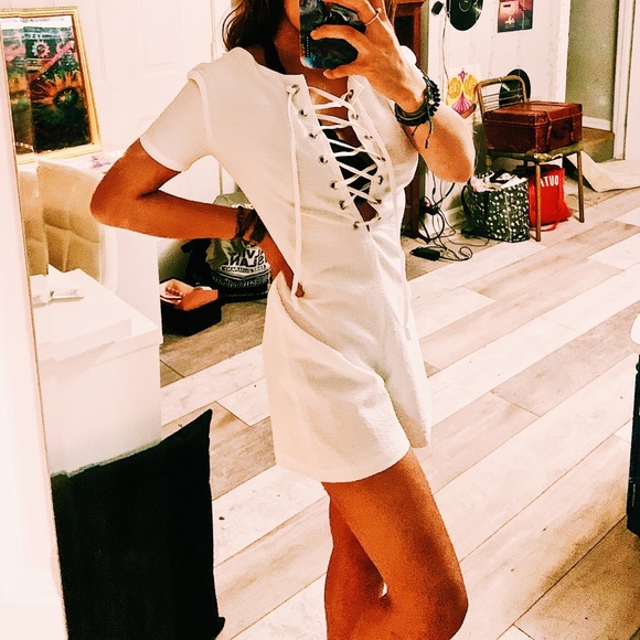 arabella white jumpsuit